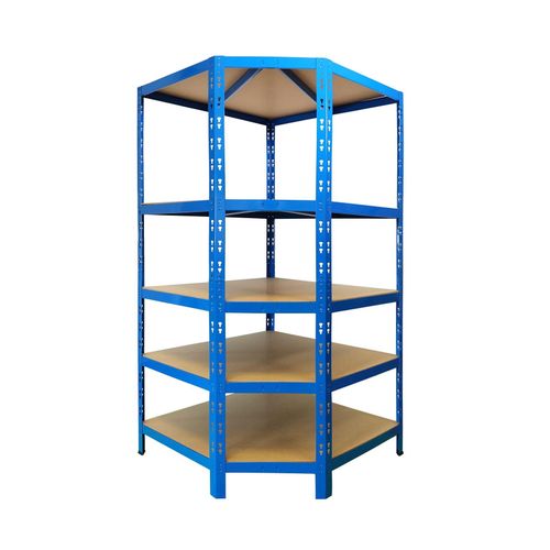 4064149277729 - Office Marshal Eckregal 5 Böden Blau 1800 x 900 x 420 x 600 mm 4064149277729 - Office Marshal Eckregal 5 Böden Blau 1800 x 900 x 420 x 600 mm