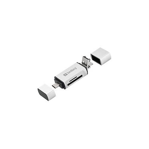5705730136283 - 136-28 - Card Reader extern usb-a Micro-USB usb-c (136-28) - Sandberg 5705730136283 - 136-28 - Card Reader extern usb-a Micro-USB usb-c (136-28) - Sandberg