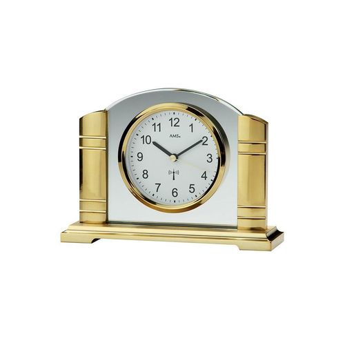 4037445142855 - Funktischuhr AMS 5143 gold (goldfarben silberfarben) Tischuhren Wohnzimmer Esszimmer 4037445142855 - Funktischuhr AMS 5143 gold (goldfarben silberfarben) Tischuhren Wohnzimmer Esszimmer