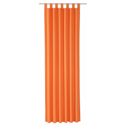 4005385138887 - Vorhang WECKBRODT Vito Gardinen Gr 175 cm Schlaufen 140 cm orange Schlaufen Gardine Schlaufenschal Gardine blickdicht Microvelour Unifarben 4005385138887 - Vorhang WECKBRODT Vito Gardinen Gr 175 cm Schlaufen 140 cm orange Schlaufen Gardine Schlaufenschal Gardine blickdicht Microvelour Unifarben