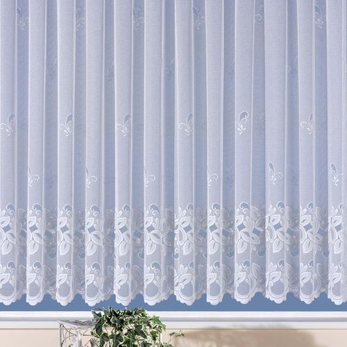 4005385816563 - Weckbrodt Gardine »Basel« (1 St) Jacquard strukturiert halbtransparent AlloverMotiv Bordüre Store