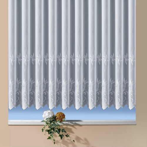 4005385823448 - Gardine WECKBRODT Potsdam Gardinen Gr 145 cm Kräuselband 300 cm weiß Gardinenstore Kräuselband Gardine Store halbtransparent Voile echte Stickerei Bordüre Kante gebogt 4005385823448 - Gardine WECKBRODT Potsdam Gardinen Gr 145 cm Kräuselband 300 cm weiß Gardinenstore Kräuselband Gardine Store halbtransparent Voile echte Stickerei Bordüre Kante gebogt