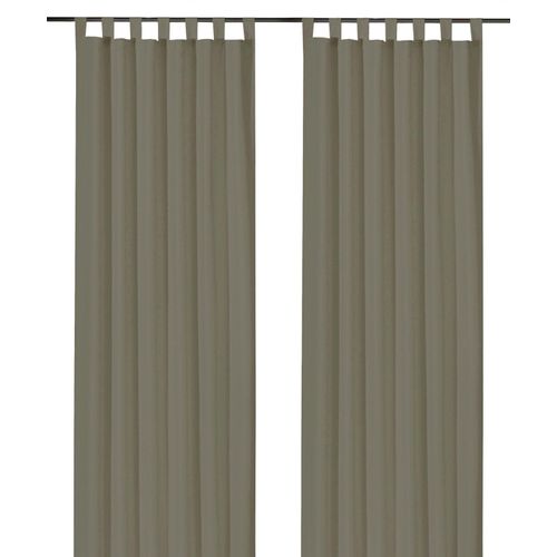4005385832471 - Vorhang Vito Weckbrodt Schlaufen (1 St) blickdicht Satin Schlaufenschal Gardine blickdicht Microvelour Unifarben grau