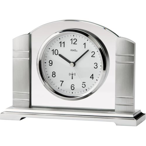 4037445142879 - Funktischuhr AMS F5142 Tischuhren silberfarben Tischuhren 4037445142879 - Funktischuhr AMS F5142 Tischuhren silberfarben Tischuhren