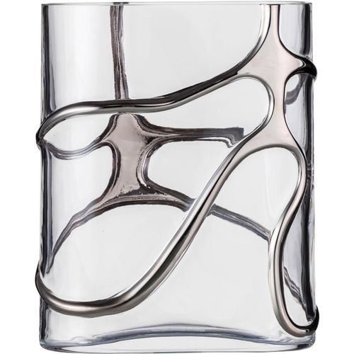 4012348190523 - Dekovase EISCH Stargate Vasen Gr H 223 cm farblos (transparent) Blumenvasen Vasen handbemalt mit Platinbeschichtung 4012348190523 - Dekovase EISCH Stargate Vasen Gr H 223 cm farblos (transparent) Blumenvasen Vasen handbemalt mit Platinbeschichtung