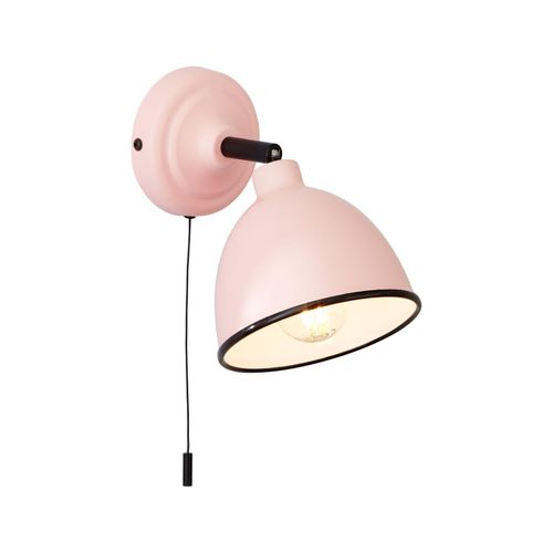 4004353355370 - Lampe Telio Wandleuchte Zugschalter ros1x D45 E14 28W geeignet für Tropfenlampen (nicht enthalten) Mit Zugschalter - rosa - Brilliant 4004353355370 - Lampe Telio Wandleuchte Zugschalter ros1x D45 E14 28W geeignet für Tropfenlampen (nicht enthalten) Mit Zugschalter - rosa - Brilliant