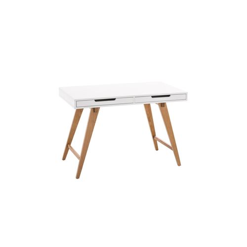 4251380422814 - Schreibtisch PORTO V2 aus MDF und Eichenholz I Bürotisch mit 2 Schubladen und großer Arbeitsfläche I verschiedene Größen 4251380422814 - Schreibtisch PORTO V2 aus MDF und Eichenholz I Bürotisch mit 2 Schubladen und großer Arbeitsfläche I verschiedene Größen