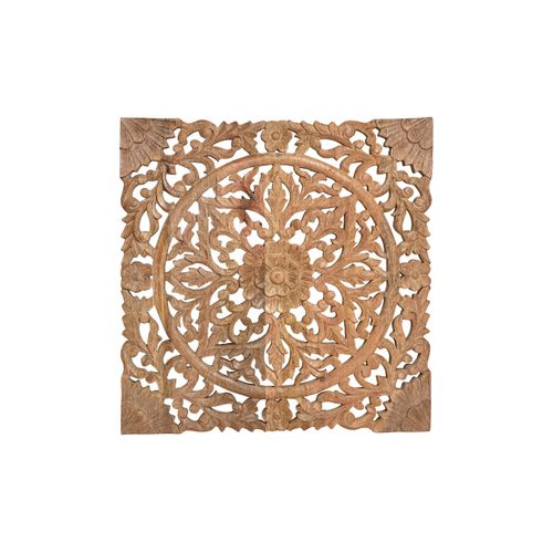 4007698039622 - Xxxl Holzbild Hellbraun Holz Mangoholz Blumen 50x50x2 cm 3D-Effekt Bilder Und Zubehör Wandbilder Sonstige Wandbilder 4007698039622 - Xxxl Holzbild Hellbraun Holz Mangoholz Blumen 50x50x2 cm 3D-Effekt Bilder Und Zubehör Wandbilder Sonstige Wandbilder