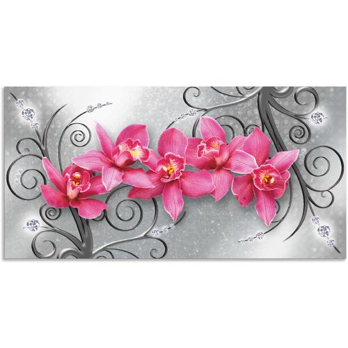 4062144593899 - Wandbild ARTLAND rosa Orchideen auf Ornamenten Bilder Gr B H 40 cm x 20 cm Alu-Dibond-Druck Blumenbilder Querformat 1 St pink Kunstdrucke als Alubild Leinwandbild Wandaufkleber oder Poster in versch Größen 4062144593899 - Wandbild ARTLAND rosa Orchideen auf Ornamenten Bilder Gr B H 40 cm x 20 cm Alu-Dibond-Druck Blumenbilder Querformat 1 St pink Kunstdrucke als Alubild Leinwandbild Wandaufkleber oder Poster in versch Größen