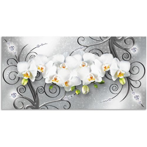 4062144594087 - Wandbild ARTLAND weiße Orchideen auf Ornamenten Bilder Gr B H 150 cm x 75 cm Alu-Dibond-Druck Blumenbilder Querformat 1 St grau Kunstdrucke als Alubild Leinwandbild Wandaufkleber oder Poster in versch Größen 4062144594087 - Wandbild ARTLAND weiße Orchideen auf Ornamenten Bilder Gr B H 150 cm x 75 cm Alu-Dibond-Druck Blumenbilder Querformat 1 St grau Kunstdrucke als Alubild Leinwandbild Wandaufkleber oder Poster in versch Größen