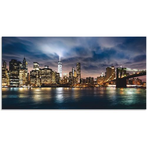 4059745773072 - Wandbild ARTLAND Sonnenaufgang über Manhattan Bilder Gr B H 100 cm x 50 cm Alu-Dibond-Druck Amerika 1 St blau Bild Poster Bilder als Alubild Leinwandbild Wandaufkleber oder in versch Größen 4059745773072 - Wandbild ARTLAND Sonnenaufgang über Manhattan Bilder Gr B H 100 cm x 50 cm Alu-Dibond-Druck Amerika 1 St blau Bild Poster Bilder als Alubild Leinwandbild Wandaufkleber oder in versch Größen