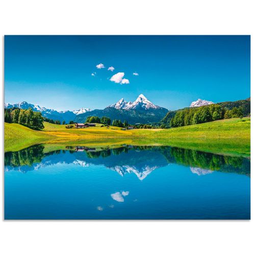 4057738379799 - Wandbild ARTLAND Landschaft in den Alpen Bilder Gr B H 80 cm x 60 cm Alu-Dibond-Druck Berge Querformat 1 St blau Bild Leinwandbild Kunstdrucke Bilder als Alubild Leinwandbild Wandaufkleber oder Poster in versch Größen 4057738379799 - Wandbild ARTLAND Landschaft in den Alpen Bilder Gr B H 80 cm x 60 cm Alu-Dibond-Druck Berge Querformat 1 St blau Bild Leinwandbild Kunstdrucke Bilder als Alubild Leinwandbild Wandaufkleber oder Poster in versch Größen