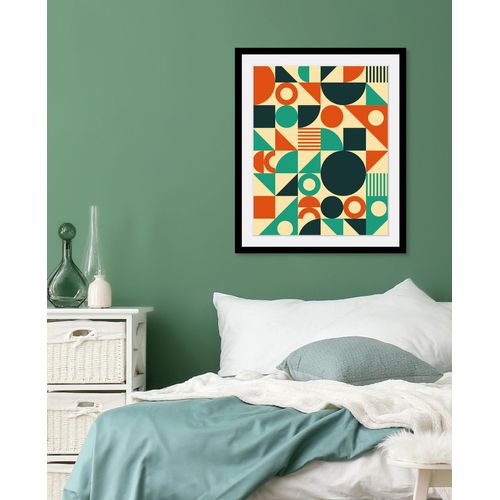 4049009847311 - Bild QUEENCE Christine bunt (farbe rahmen schwarz farbe bild(er) bunt) B50cm H70cm Acrylglas Papier Holz Bilder HD Premium Poster-Druck inkl Holzrahmen 4049009847311 - Bild QUEENCE Christine bunt (farbe rahmen schwarz farbe bild(er) bunt) B50cm H70cm Acrylglas Papier Holz Bilder HD Premium Poster-Druck inkl Holzrahmen