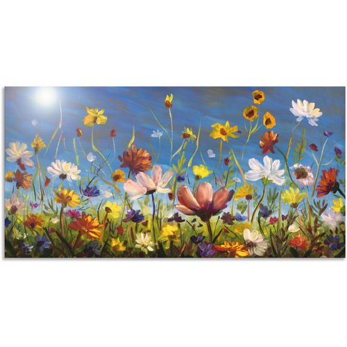 4062144594483 - Wandbild ARTLAND Wildblumenwiese blauer Himmel Bilder Gr B H 150 cm x 75 cm Alu-Dibond-Druck Blumenwiese Querformat 1 St bunt Kunstdrucke als Alubild Leinwandbild Wandaufkleber oder Poster in versch Größen 4062144594483 - Wandbild ARTLAND Wildblumenwiese blauer Himmel Bilder Gr B H 150 cm x 75 cm Alu-Dibond-Druck Blumenwiese Querformat 1 St bunt Kunstdrucke als Alubild Leinwandbild Wandaufkleber oder Poster in versch Größen