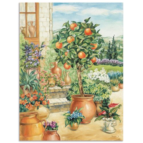 4057738404828 - Wandbild ARTLAND Orangenbaum im Garten Bilder Gr B H 30 cm x 40 cm Alu-Dibond-Druck Garten 1 St grün Bild Poster Bilder als Alubild Leinwandbild Wandaufkleber oder in versch Größen 4057738404828 - Wandbild ARTLAND Orangenbaum im Garten Bilder Gr B H 30 cm x 40 cm Alu-Dibond-Druck Garten 1 St grün Bild Poster Bilder als Alubild Leinwandbild Wandaufkleber oder in versch Größen