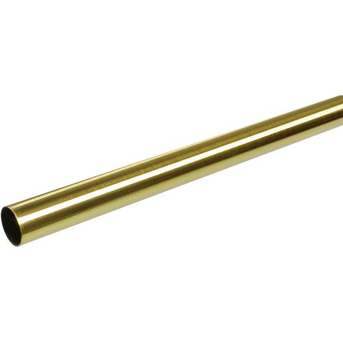 4016318204708 - Gardinenstange Gardinenstangen Gr L 200 cm Ø 16 mm 1 läufig goldfarben (mattgoldfarben) Gardinenstangen Deckenmontage 4016318204708 - Gardinenstange Gardinenstangen Gr L 200 cm Ø 16 mm 1 läufig goldfarben (mattgoldfarben) Gardinenstangen Deckenmontage