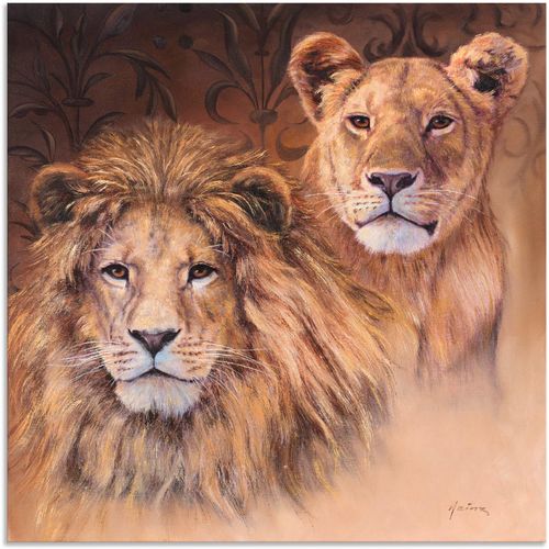 4057738395553 - Wandbild ARTLAND Löwen Bilder Gr B H 70 cm x 70 cm Alu-Dibond-Druck Wildtiere 1 St braun Bild Metallbild Metallbilder Bilder als Alubild Leinwandbild Wandaufkleber oder Poster in versch Größen 4057738395553 - Wandbild ARTLAND Löwen Bilder Gr B H 70 cm x 70 cm Alu-Dibond-Druck Wildtiere 1 St braun Bild Metallbild Metallbilder Bilder als Alubild Leinwandbild Wandaufkleber oder Poster in versch Größen