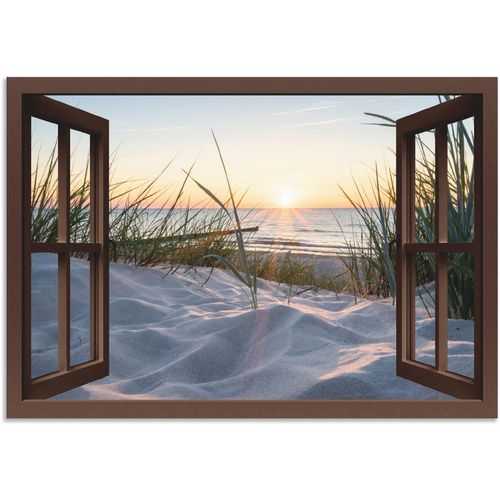 4062144600054 - Wandbild ARTLAND Ostseestrand durchs Fenster Bilder Gr B H 100 cm x 70 cm Alu-Dibond-Druck Meer Bilder Querformat 1 St beige (naturfarben) Kunstdrucke als Alubild Leinwandbild Wandaufkleber oder Poster in versch Größen 4062144600054 - Wandbild ARTLAND Ostseestrand durchs Fenster Bilder Gr B H 100 cm x 70 cm Alu-Dibond-Druck Meer Bilder Querformat 1 St beige (naturfarben) Kunstdrucke als Alubild Leinwandbild Wandaufkleber oder Poster in versch Größen