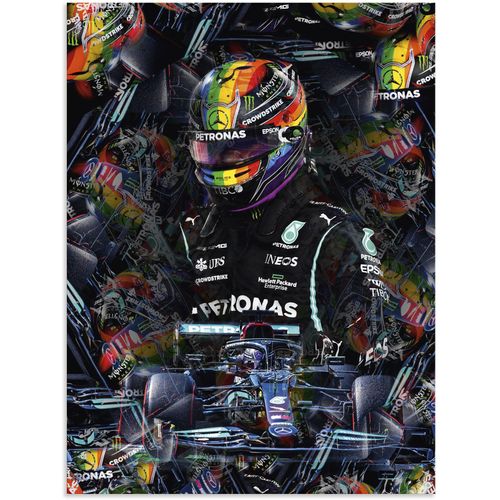 4062144762776 - Wandbild ARTLAND Sir Lewis Hamilton Motorsportlegende Bilder Gr B H 60 cm x 80 cm Alu-Dibond-Druck Bilder von Männern Hochformat 1 St schwarz Kunstdrucke als Alubild Leinwandbild Wandaufkleber oder Poster in versch Größen 4062144762776 - Wandbild ARTLAND Sir Lewis Hamilton Motorsportlegende Bilder Gr B H 60 cm x 80 cm Alu-Dibond-Druck Bilder von Männern Hochformat 1 St schwarz Kunstdrucke als Alubild Leinwandbild Wandaufkleber oder Poster in versch Größen