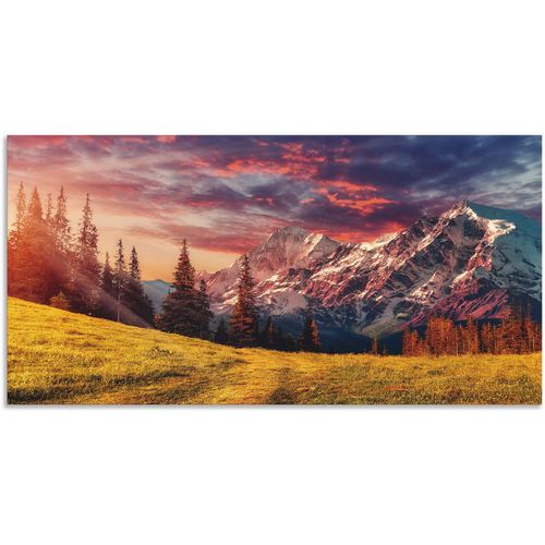 4062144594872 - Wandbild ARTLAND Alpines Hochland Bilder Gr B H 100 cm x 50 cm Alu-Dibond-Druck Berge & Alpenbilder Querformat 1 St rot Kunstdrucke als Alubild Leinwandbild Wandaufkleber oder Poster in versch Größen 4062144594872 - Wandbild ARTLAND Alpines Hochland Bilder Gr B H 100 cm x 50 cm Alu-Dibond-Druck Berge & Alpenbilder Querformat 1 St rot Kunstdrucke als Alubild Leinwandbild Wandaufkleber oder Poster in versch Größen