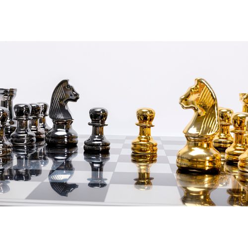 4025621515296 - Dekoobjekt DESIGN Deko Objekt Chess 60x60cm gold (goldfarben) B60cm H5cm T60cm Polyresin Dekofiguren 4025621515296 - Dekoobjekt DESIGN Deko Objekt Chess 60x60cm gold (goldfarben) B60cm H5cm T60cm Polyresin Dekofiguren