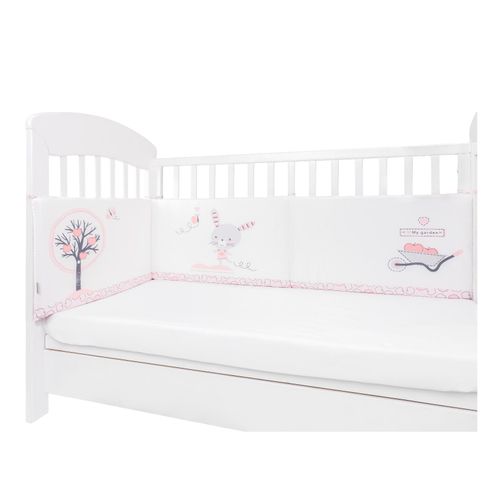3801101080499 - Kikkaboo Nestchen my Home Babybett 140 x 70 cm Bettumrandung 210 cm Baumwolle pink 3801101080499 - Kikkaboo Nestchen my Home Babybett 140 x 70 cm Bettumrandung 210 cm Baumwolle pink