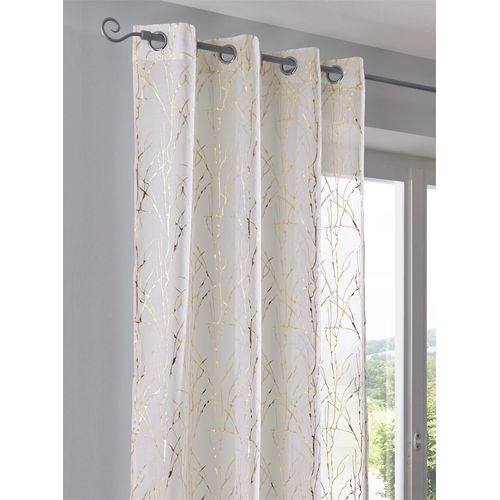 6941446668024 - Gardine HEINE HOME Gardinen Gr 225 cm Ösen Multifunktionsband 135 cm goldfarben 6941446668024 - Gardine HEINE HOME Gardinen Gr 225 cm Ösen Multifunktionsband 135 cm goldfarben