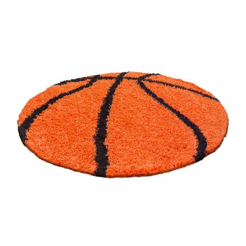 4053659000125 - Wunderschöne Runder Kinderteppich rund Höhe 30 mm Basketball Motiv 4053659000125 - Wunderschöne Runder Kinderteppich rund Höhe 30 mm Basketball Motiv