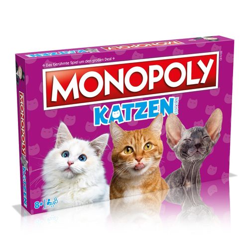 4035576048527 - Monopoly - Katzen Brettspiel Gesellschaftsspiel Spiel Tiere 4035576048527 - Monopoly - Katzen Brettspiel Gesellschaftsspiel Spiel Tiere