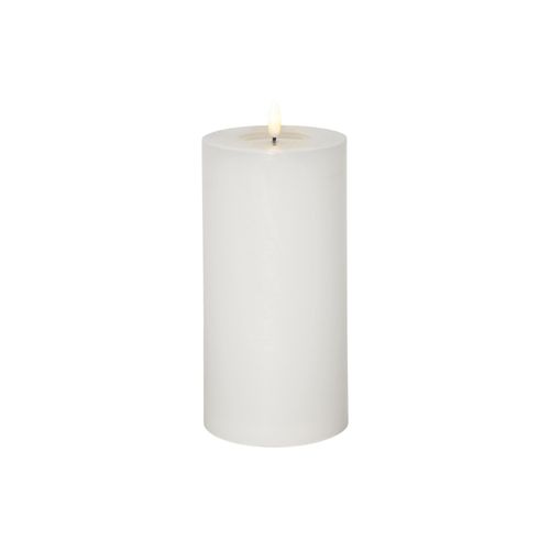 7391482070463 - Kerze Flamme Flow Big Stumpenkerze led weiß Timer Batterie Warmweiß 225 cm - Star Trading 7391482070463 - Kerze Flamme Flow Big Stumpenkerze led weiß Timer Batterie Warmweiß 225 cm - Star Trading
