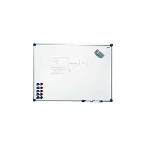 4002390033541 - Whiteboard 2000 MAULpro weiß kunststoffbeschichtet magnethaftend Rahmen silber B 1200 x H 900 mm + 15-teiliges Zubehör-Set 4002390033541 - Whiteboard 2000 MAULpro weiß kunststoffbeschichtet magnethaftend Rahmen silber B 1200 x H 900 mm + 15-teiliges Zubehör-Set