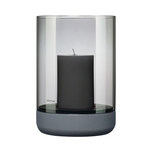 4008832786921 - Blomus Windlicht Calma Dunkelgrau Glas zylindrisch 225 cm Dekoration Windlichter & Laternen Windlichter 4008832786921 - Blomus Windlicht Calma Dunkelgrau Glas zylindrisch 225 cm Dekoration Windlichter & Laternen Windlichter
