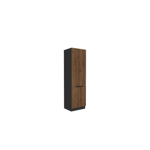 4255832100411 - Küchen Hochschrank 60 cm MONZA Okapi Nußbaum Küchenzeile Küchenblock Küche 4255832100411 - Küchen Hochschrank 60 cm MONZA Okapi Nußbaum Küchenzeile Küchenblock Küche