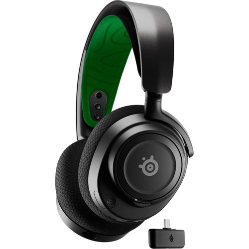 5707119041331 - Steelseries Arctis Nova 7X Gaming Over Ear Headset Bluetooth® Funk Stereo Schwarz Grün Mikrofon-Rauschunterdrückung Headset Lautstärkeregelung 5707119041331 - Steelseries Arctis Nova 7X Gaming Over Ear Headset Bluetooth® Funk Stereo Schwarz Grün Mikrofon-Rauschunterdrückung Headset Lautstärkeregelung