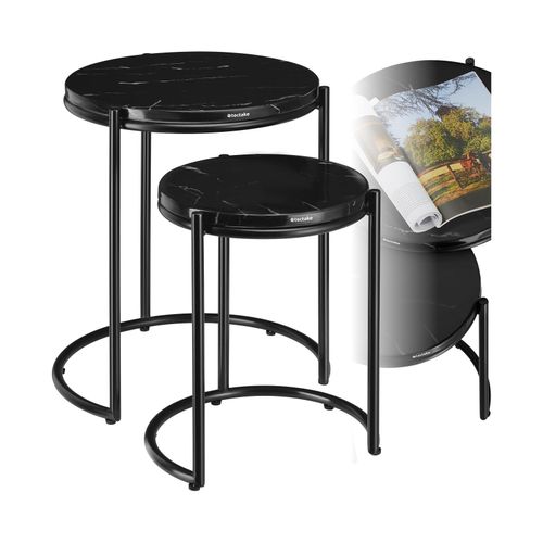 4061173273321 - tectake® Beistelltisch hochwertige Marmorplatten kein Aufbau ineinander schiebbar 4061173273321 - tectake® Beistelltisch hochwertige Marmorplatten kein Aufbau ineinander schiebbar