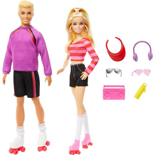 0194735232437 - Barbie Fashionistas Set mit 2 Puppen und 6 Accessoires 0194735232437 - Barbie Fashionistas Set mit 2 Puppen und 6 Accessoires