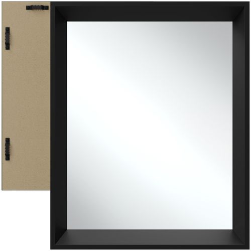 4061173277510 - tectake® Rechteckiger Wandspiegel 406 x 38 x 508 cm 18 mm dickes Glas integrierte Befestigungshaken