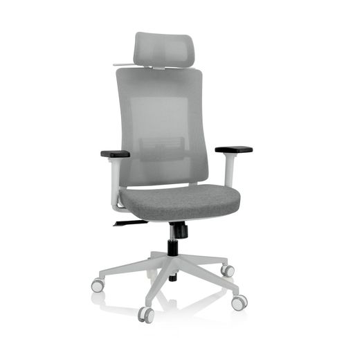 4064323023326 - Profi Bürostuhl COMFIO WMH Stoff Netzstoff mit Armlehnen (höhenverstellbar) hjh OFFICE 4064323023326 - Profi Bürostuhl COMFIO WMH Stoff Netzstoff mit Armlehnen (höhenverstellbar) hjh OFFICE
