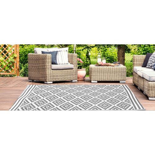 4260620356703 - Gartenteppich grau Austin 150x240 cm 4260620356703 - Gartenteppich grau Austin 150x240 cm