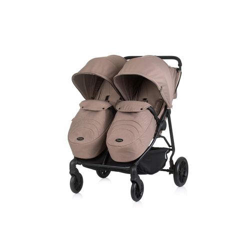 3800931063283 - Zwillingskinderwagen Top Stars 77 cm breit Wickeltasche Fußsack beige braun 3800931063283 - Zwillingskinderwagen Top Stars 77 cm breit Wickeltasche Fußsack beige braun