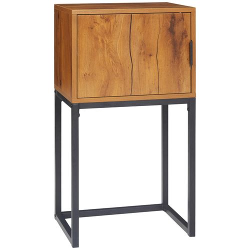 4255633525611 - Konsolentisch mit Stauraum Sofatisch Flurtisch im Industriedesign Beistelltisch für Eingang Wohnzimmer Flur Stahl Natur 40 x 30 x 76 cm 4255633525611 - Konsolentisch mit Stauraum Sofatisch Flurtisch im Industriedesign Beistelltisch für Eingang Wohnzimmer Flur Stahl Natur 40 x 30 x 76 cm