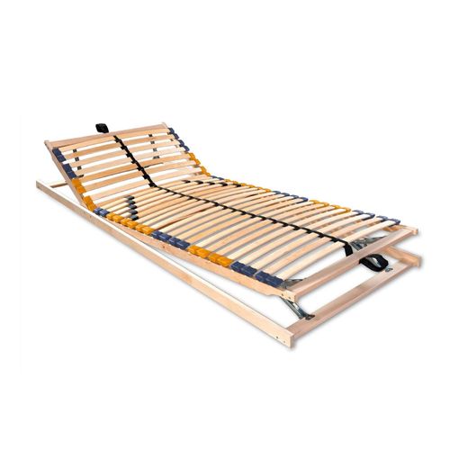 4260360013706 - Lattenrost Multira Kopf- Fußteil verstellbar mit 28 Federleisten 100x200 cm Selbstmontage - natur - Coemo 4260360013706 - Lattenrost Multira Kopf- Fußteil verstellbar mit 28 Federleisten 100x200 cm Selbstmontage - natur - Coemo