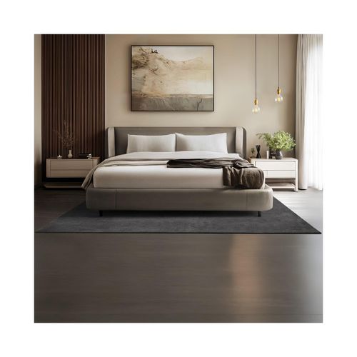 4061173261878 - tectake® Kurzflorteppich verschiedene Größen und Farben allergikerfreundlich rutschfeste Unterseite