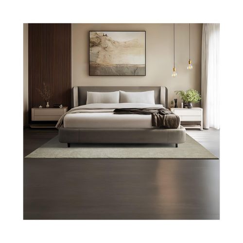 4061173261908 - tectake® Kurzflorteppich verschiedene Größen und Farben allergikerfreundlich rutschfeste Unterseite