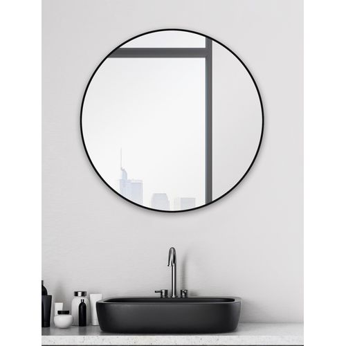 4250312108109 - Badspiegel TALOS Black Circle Spiegel Gr B H T 60 cm x 60 cm x 2 cm schwarz Badspiegel Durchmesser 60 cm 4250312108109 - Badspiegel TALOS Black Circle Spiegel Gr B H T 60 cm x 60 cm x 2 cm schwarz Badspiegel Durchmesser 60 cm