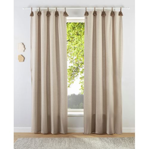 8904141230833 - Vorhang LEGER HOME BY LENA GERCKE Jada Gardinen Gr 145 cm Schlaufen 110 cm beige Schlaufen blickdicht Bio-Baumwolle gewebt verschiedene Größen 8904141230833 - Vorhang LEGER HOME BY LENA GERCKE Jada Gardinen Gr 145 cm Schlaufen 110 cm beige Schlaufen blickdicht Bio-Baumwolle gewebt verschiedene Größen