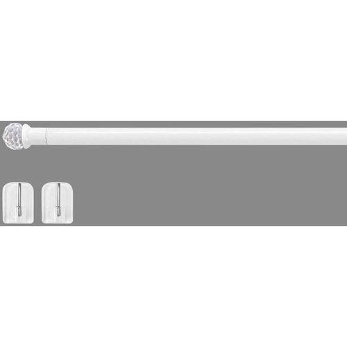 4015161035569 - Vitragenstange Crystal Gardinenstangen Gr L 85 cm - 150 cm Ø 10 mm 1 läufig weiß Gardinenstange Gardinenstangen ohne Bohren Scheibengardinenstange Scheibengardinenstangen 4015161035569 - Vitragenstange Crystal Gardinenstangen Gr L 85 cm - 150 cm Ø 10 mm 1 läufig weiß Gardinenstange Gardinenstangen ohne Bohren Scheibengardinenstange Scheibengardinenstangen