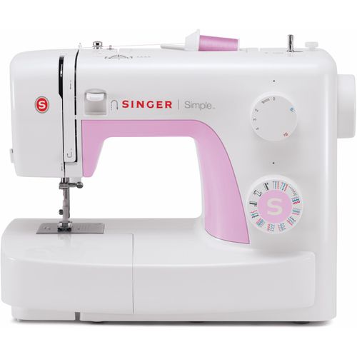 0374318838724 - SINGER Nähmaschine Simple 3223 Nähmaschinen 23 Stiche rosa (weiß rosa) Coverlock-Nähmaschinen Nähmaschinen 0374318838724 - SINGER Nähmaschine Simple 3223 Nähmaschinen 23 Stiche rosa (weiß rosa) Coverlock-Nähmaschinen Nähmaschinen