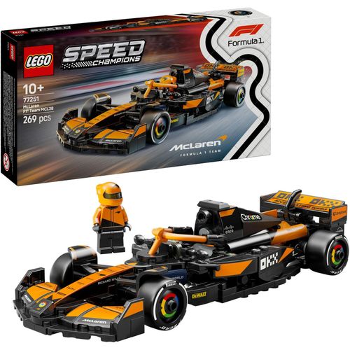 5702017816180 - 77251 Speed Champions McLaren F1 Team MCL38 Rennauto Konstruktionsspielzeug 5702017816180 - 77251 Speed Champions McLaren F1 Team MCL38 Rennauto Konstruktionsspielzeug