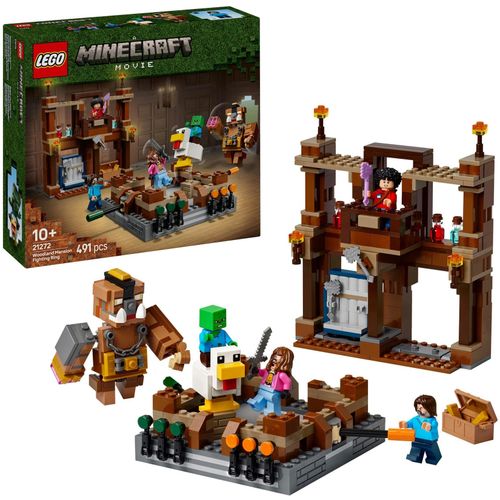 5702017815466 - 21272 Minecraft Waldanwesen mit Boxring Konstruktionsspielzeug 5702017815466 - 21272 Minecraft Waldanwesen mit Boxring Konstruktionsspielzeug